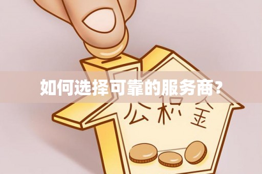 类乌齐如何选择可靠的服务商？